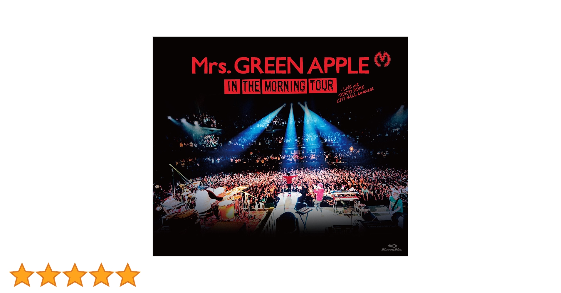 ミュージック Mrs.GREEN APPLE In the Morning Tour Amazon.co.jp: In the Morning Tour - LIVE at TOKYO DOME CITY
